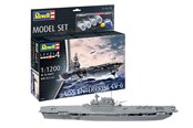 Rakennussarjat - Revell - Model Kit - USS Enterprise CV-6 1:1200 - 38pcs. - 65824