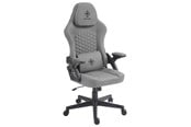 Pelituoli - Deltaco DC130 Gaming Pelituoli - Harmaa - Kangas - GAM-180-LG