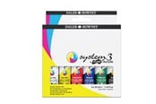 Askartelu- ja taidetarvikkeet - Daler-Rowney System3 Fluid Acrylic Starter Set 6x29.5 ml - 16-139029100