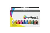 Askartelu- ja taidetarvikkeet - Daler-Rowney System3 Fluid Acrylic Introduction Set 10x29.5 ml - 16-139029101