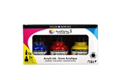 Askartelu- ja taidetarvikkeet - Daler-Rowney System3 Starter Ink Set 3x29.5 ml - 16-161100003
