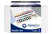 Askartelu- ja taidetarvikkeet - Daler-Rowney Aquafine Watercolour Studio Set 48 col - 16-131900201