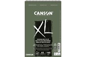Askartelu- ja taidetarvikkeet - Canson XL Recyclé FG A5 160G Spiral 25 SH - 17-200001871