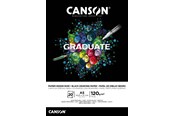 Askartelu- ja taidetarvikkeet - Canson Graduate Black Paper Pad A5 120G 20 SH - 17-400110385