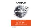 Askartelu- ja taidetarvikkeet - Canson Graduate Sketch Pad A4 96G 40 SH - 17-400110362
