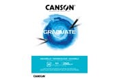 Askartelu- ja taidetarvikkeet - Canson Graduate Watercolour Pad A4 250G 20 SH - 17-400110374