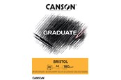 Askartelu- ja taidetarvikkeet - Canson Graduate Bristol A3 180G Pad 20 SH - 17-400110384