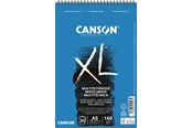 Askartelu- ja taidetarvikkeet - Canson XL Mixed Media Spiral A5 160G 30 SH - 17-31078A035