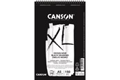 Askartelu- ja taidetarvikkeet - Canson XL Dessin Noir DS A5 150G Spiral 20 SH - 17-400082844