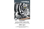 Askartelu- ja taidetarvikkeet - Lyra Rembrandt Polycolor Grey Tin Box 12 pcs - 1-2001122
