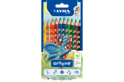 Askartelu- ja taidetarvikkeet - Lyra Groove 10 pcs BL - 1-3811100