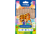 Kirjoitus- ja piirustustarvikkeet - Lyra Color Giant Nature 12 pcs BL - 1-3931120