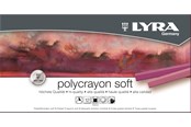 Askartelu- ja taidetarvikkeet - Lyra Polycrayons Soft in box 12 pcs - 1-5651120