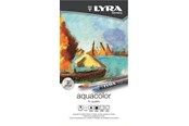 Kirjoitus- ja piirustustarvikkeet - Lyra Aquacolor Metal Case 12 pcs - 1-5611120