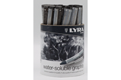 Askartelu- ja taidetarvikkeet - Lyra Crayon Graphite Aquarell Pot 24 pcs  8x 2B 8x 6B 8x 9B - 1-5633240