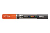 Askartelu- ja taidetarvikkeet - Lyra Mark All 1 mm Orange - 1-6810013