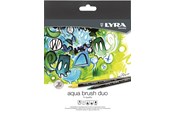 Kirjoitus- ja piirustustarvikkeet - Lyra Aqua Brush Duo Marker 24 pcs - 1-6521240