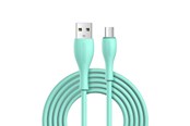USB kaapelit - Joyroom Bowling Data Cable S-2030M8 USB-A / micro USB 3A 2m - green - S-2030M8_micro