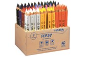 Askartelu- ja taidetarvikkeet - Lyra Ferby Lacquered Wood display 96 pcs - 1-3622960