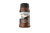 Askartelu- ja taidetarvikkeet - Daler-Rowney System3 500 ml Burnt Umber - 16-129500223
