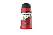 Askartelu- ja taidetarvikkeet - Daler-Rowney System3 500 ml Crimson - 16-129500513