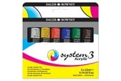 Askartelu- ja taidetarvikkeet - Daler-Rowney System3 Starter Set 6x22 ml - 16-129100005