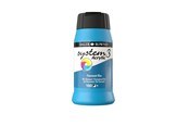 Askartelu- ja taidetarvikkeet - Daler-Rowney System3 500 ml Fluorescent Blue - 16-129500100