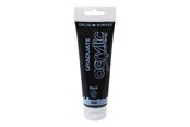 Askartelu- ja taidetarvikkeet - Daler-Rowney Graduate Acrylic 120 ml Black - 16-123120026