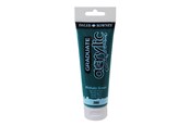 Askartelu- ja taidetarvikkeet - Daler-Rowney Graduate Acrylic 120 ml Phthalo Green - 16-123120386