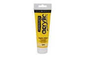 Askartelu- ja taidetarvikkeet - Daler-Rowney Graduate Acrylic 120 ml Naples Yellow - 16-123120634