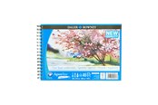 Askartelu- ja taidetarvikkeet - Daler-Rowney Aquafine HP Travel Book 12 Sheets A5 - 16-432255500