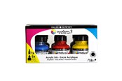 Askartelu- ja taidetarvikkeet - Daler-Rowney System3 Intro Ink Set 6x29.5 ml - 16-161100007