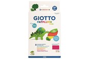 Harrastustarvikkeet - Giotto Patplume Fluo Col. 8x33G - 11-513200
