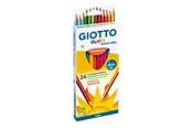 Kirjoitus- ja piirustustarvikkeet - Giotto Elios Tri Wood free 24 pcs - 11-275900