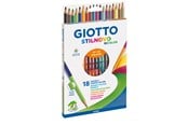 Kirjoitus- ja piirustustarvikkeet - Giotto Stilnovo Bicolor 18 pcs - 11-257200