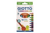 Kirjoitus- ja piirustustarvikkeet - Giotto Turbo Color 18 pcs BL - 11-073400