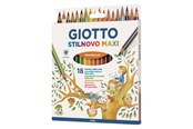 Kirjoitus- ja piirustustarvikkeet - Giotto Stilnovo Maxi 18 pcs BL - 11-226200