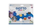 Kirjoitus- ja piirustustarvikkeet - Giotto Make Up Face Paint Metallic 6x5 ml BL - 11-476400