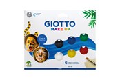 Kirjoitus- ja piirustustarvikkeet - Giotto Make Up Face Paint Classic 6x5 ml BL - 11-476200