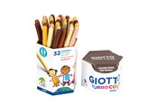 Kirjoitus- ja piirustustarvikkeet - Giotto Turbo Color Skin Tones Pot 32 pcs - 11-526500