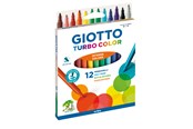 Kirjoitus- ja piirustustarvikkeet - Giotto Turbo Color 12 pcs BL - 11-071400