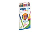 Kirjoitus- ja piirustustarvikkeet - Giotto Stilnovo Bicolor 12 pcs - 11-256900