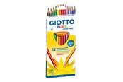 Kirjoitus- ja piirustustarvikkeet - Giotto Elios Tri Wood free 12 pcs - 11-275800