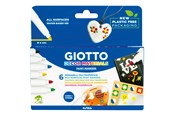 Kirjoitus- ja piirustustarvikkeet - Giotto Decor Materials Paint Markers 6 pcs BL - 11-453300