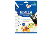 Kirjoitus- ja piirustustarvikkeet - Giotto Decor Materials Paint Markers 12 pcs BL - 11-453400