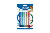 Harrastustarvikkeet - Giotto Decor Glitter Glue Metallic 5 pcs BL - 11-545100