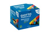 Kirjoitus- ja piirustustarvikkeet - Giotto Robercolor Chalks Assortd col. Box 100-pack - 12-539000