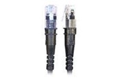 Verkkokaapelit - PatchSee ThinPATCH patch cable - 3.1 m - black - Musta - 3m - TP-6A-U/10