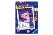 Luovat leikit - Ravensburger CreArt Paint by Number - Axolotl - 255542
