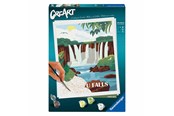 Luovat leikit - Ravensburger CreArt Paint by Numbers - Iguazu Falls - 25894 9